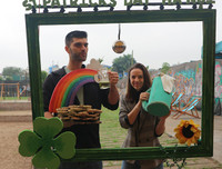 Những khoảnh khắc màu xanh độc đáo trong lễ hội cổ truyền Ireland tổ chức tại Hà Nội