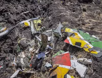 Hiện trường vụ tai nạn máy bay Ethiopia chở 157 người, không một ai sống sót