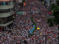 Hiện trường vụ bạo động lớn nhất ở Hong Kong 15 năm qua