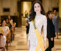 [ẢNH] Được bình chọn nhiều nhất trước thềm chung kết, Bùi Phương Nga vẫn chỉ dừng chân ở top 10 Hoa hậu Hòa bình quốc tế