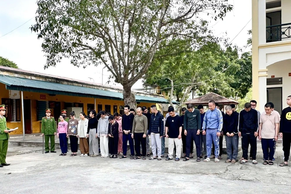  Triệt phá đường dây lừa đảo bằng hình thức thông báo trúng thưởng, bắt giữ 35 đối tượng