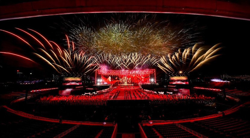 Đại nhạc hội pháo hoa sẽ có sân khấu nghệ thuật quy mô lớn bậc nhất Việt Nam.