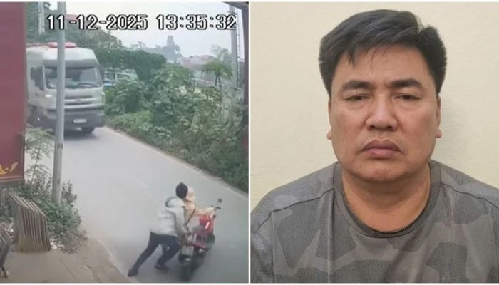 Cần áp dụng chế tài nghiêm khắc nhất đối với kẻ đẩy Cảnh sát giao thông vào đầu xe tải 