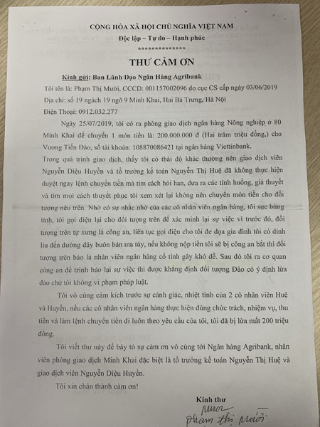 Agribank: Nơi khách hàng trao gửi niềm tin ảnh 2