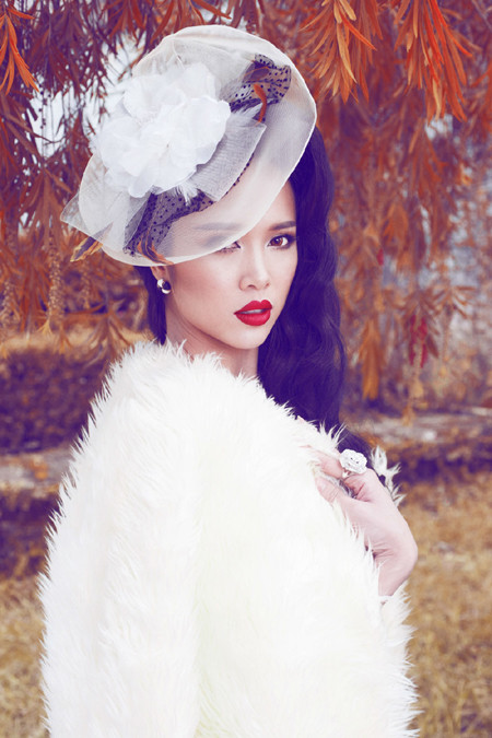 Xao xuyến ngắm vẻ đẹp quyến rũ của Vũ Ngọc Anh ảnh 3