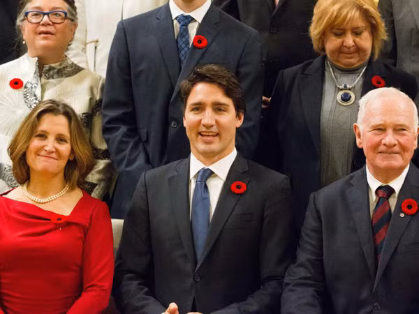 50% nội các Canada là phụ nữ ảnh 1