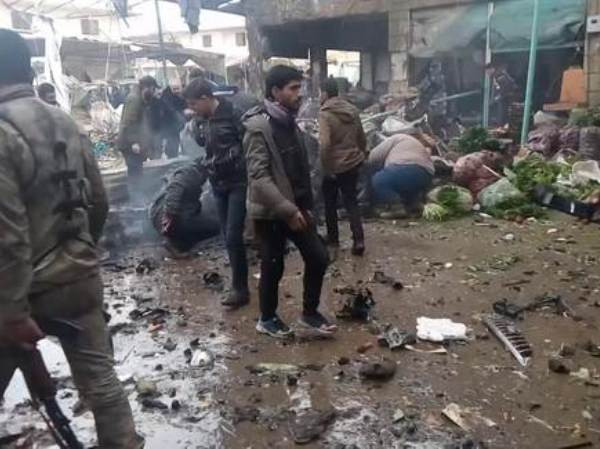 Syria: Nổ bom xe nhằm vào khu chợ ở Afrin, gần 30 người thương vong ảnh 1