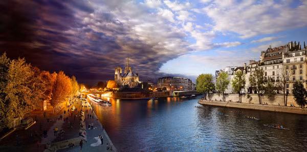 Độc đáo những bức ảnh "nửa ngày, nửa đêm" ảnh 1