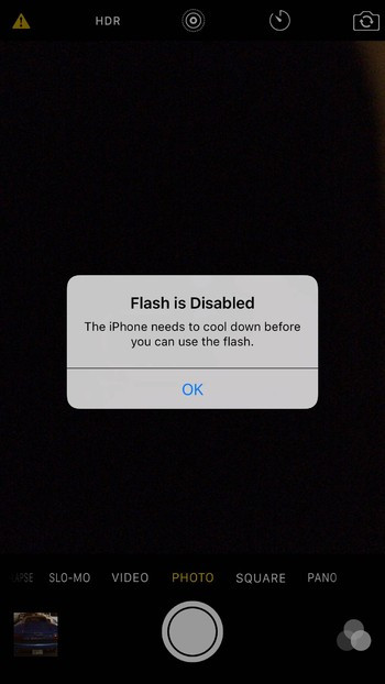 iPhone 6S quá nóng, flash không hoạt động? ảnh 1
