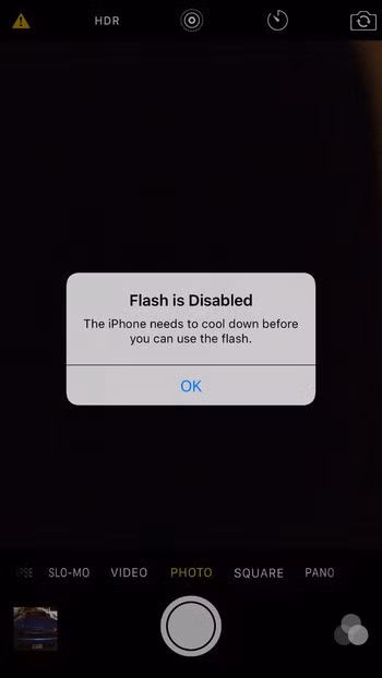 iPhone 6S quá nóng, flash không hoạt động? ảnh 1