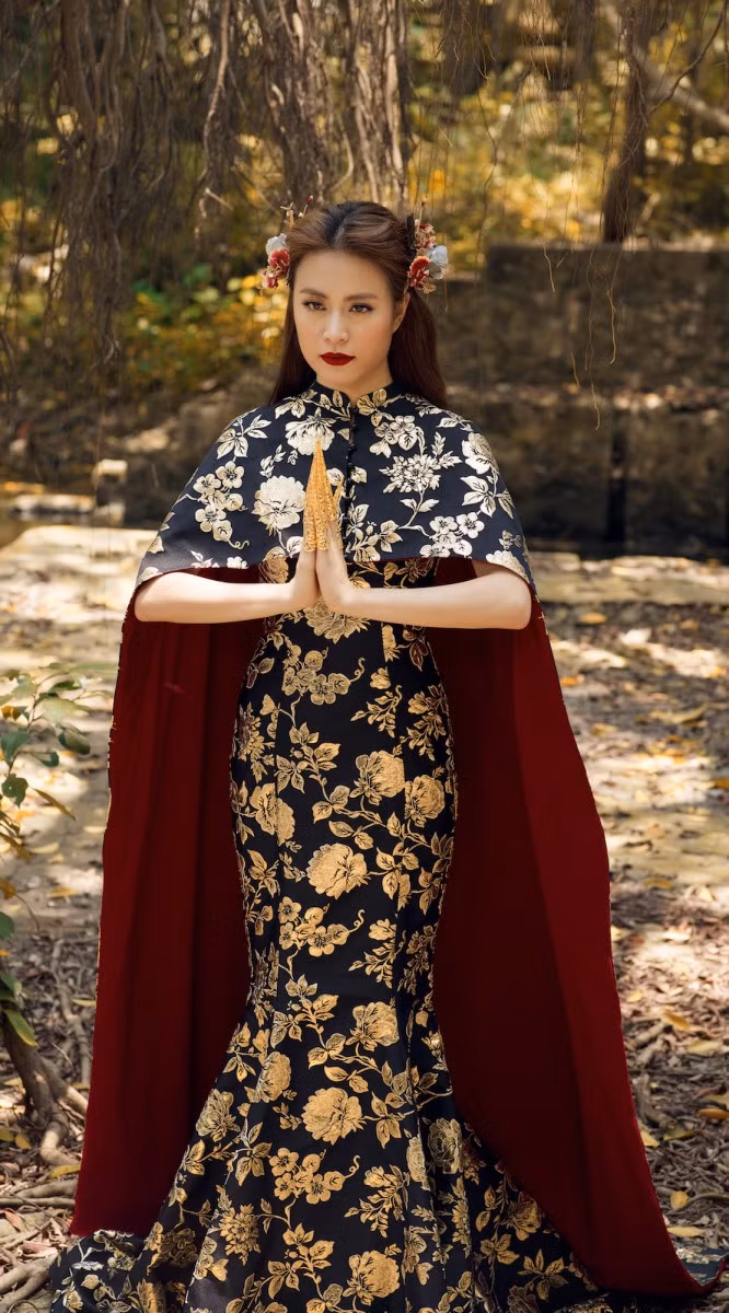 Hoàng Thùy Linh biến hóa huyền ảo trong "Bánh trôi nước" ảnh 1 Hoàng Thùy Linh biến hóa huyền ảo trong "Bánh trôi nước" ảnh 1