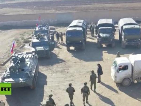 Quân cảnh Nga tiến vào nơi từng là căn cứ Mỹ ở Syria ảnh 1