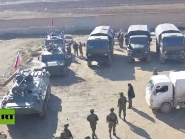 Quân cảnh Nga tiến vào nơi từng là căn cứ Mỹ ở Syria ảnh 1