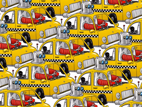 Taxi chở khách tự lái ảnh 1