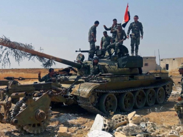 Quân đội Syria quét sạch các tay súng thánh chiến ra khỏi Khan Sheikhoun ở Idlib ảnh 1