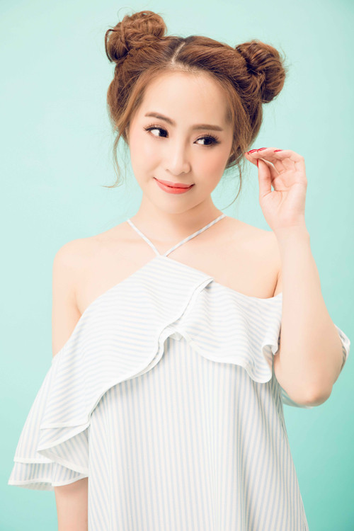 Sốt với hình ảnh "cá sấu chúa" Quỳnh Nga búi tóc như Na Tra ảnh 4