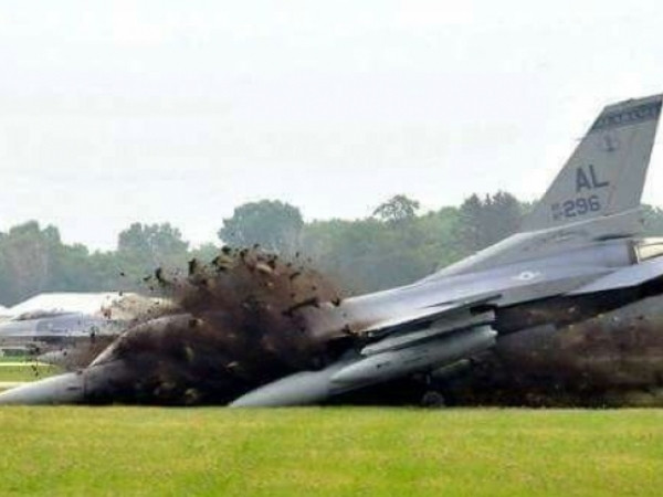 Tiêm kích F-16 của không quân Mỹ bị rơi, phi công thiệt mạng ảnh 1