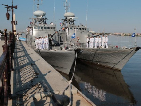 Các tàu chiến Iran, Kazakhstan đến Baku sẵn sàng tham gia cuộc thi hải quân ảnh 1