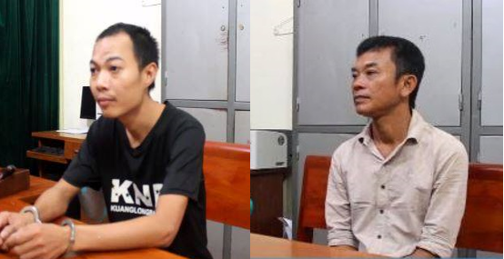 Khởi tố hai kẻ xông vào công ty khống chế nữ bảo vệ để cướp xe máy ảnh 1