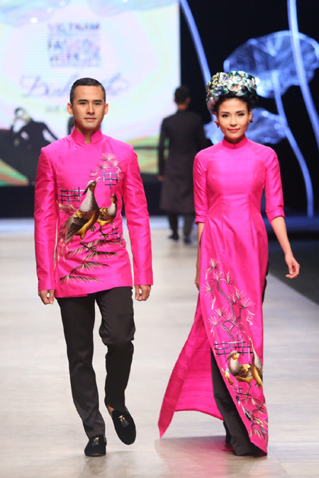 Lương Thế Thành - Thuý Diễm tái hiện "đám cưới" trên sàn catwalk ảnh 9 Lương Thế Thành - Thuý Diễm tái hiện "đám cưới" trên sàn catwalk ảnh 9