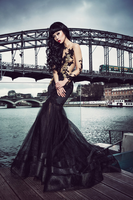 Siêu mẫu Việt Nam "khuấy đảo" sàn diễn Haute Couture năm 2017 ảnh 2