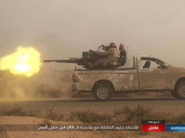 IS bất ngờ phản công lực lượng SDF ở mỏ dầu lớn nhất Syria ảnh 1 IS bất ngờ phản công lực lượng SDF ở mỏ dầu lớn nhất Syria ảnh 1