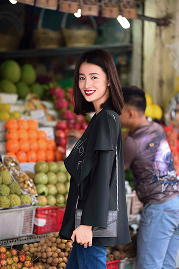 Quỳnh Chi - bạn dẫn xinh đẹp của Thành Trung tại The Remix ảnh 4 Quỳnh Chi - bạn dẫn xinh đẹp của Thành Trung tại The Remix ảnh 4