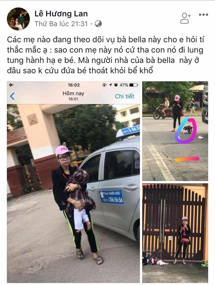 Cộng đồng mạng dậy sóng khi "hot girl" Bella có hành động bạo hành con đẻ ảnh 8 Cộng đồng mạng dậy sóng khi "hot girl" Bella có hành động bạo hành con đẻ ảnh 8