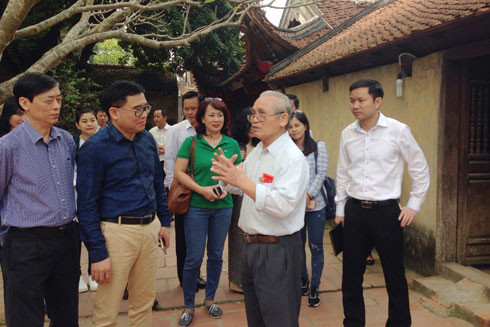 Tour du lịch đặc biệt kết nối di sản Gia Lâm ảnh 1