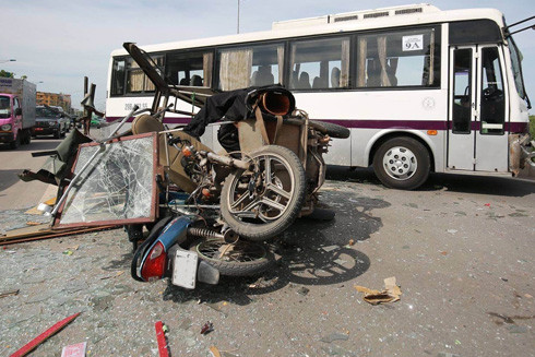 "Vỡ" chỉ tiêu giảm tai nạn giao thông ảnh 1