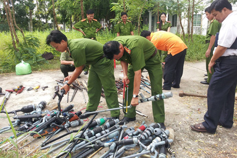 Hiểm họa từ súng cồn tự chế ảnh 1