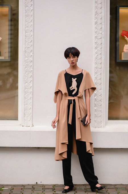 Đỗ Hà Next top model sành điệu xuống phố Hà Nội ảnh 5