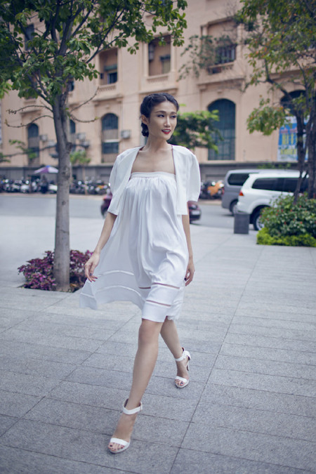 Kha Mỹ Vân phát triển sự nghiệp người mẫu tại kinh đô thời trang Milan ảnh 1