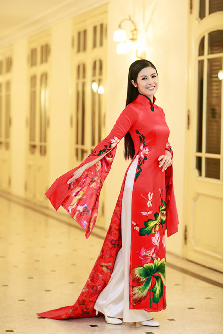 Ngọc Hân, Huyền My duyên dáng đọ sắc trong tà áo dài ảnh 4