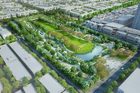 Bangkok ồ ạt xây dựng các "bể chứa khổng lồ" chống lụt lội cho thành phố ảnh 1