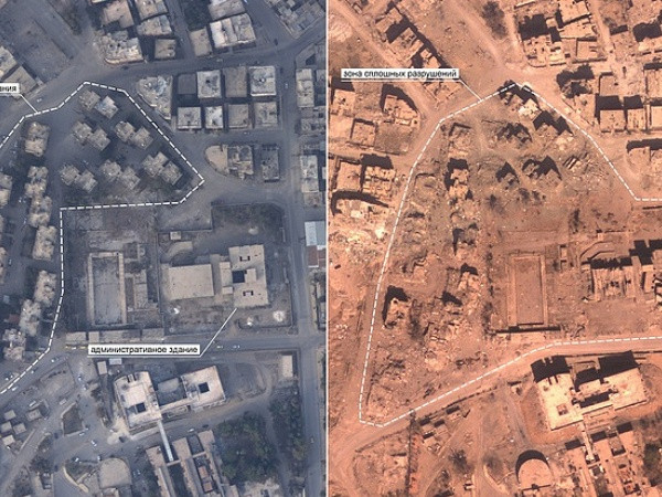 Nga công bố ảnh thành phố Raqqa ở Syria bị bom đạn tàn phá nặng nề ảnh 1 Nga công bố ảnh thành phố Raqqa ở Syria bị bom đạn tàn phá nặng nề ảnh 1