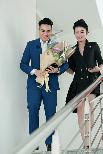 Á hậu Huyền My - MC Thái Dũng thân thiết tại sự kiện ảnh 8