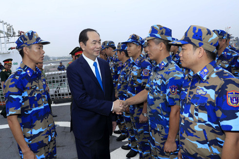 Xây dựng Cảnh sát biển Việt Nam ngày càng lớn mạnh, đáp ứng mọi yêu cầu, nhiệm vụ ảnh 1