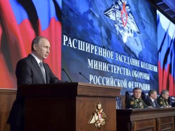 Tổng thống Putin mở tiệc chiêu đãi quân nhân tham chiến tại Syria ảnh 1