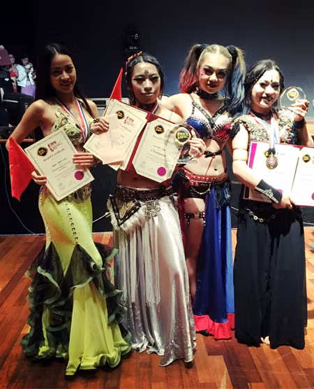 Bellydance Việt Nam giành cúp vô địch tại giải đấu châu Á ảnh 1
