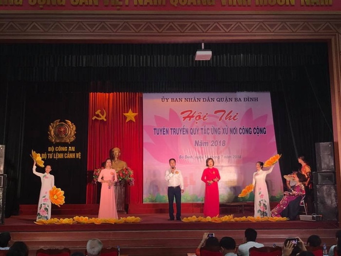 Hà Nội tổ chức thi tuyên truyền Quy tắc ứng xử nơi công cộng ảnh 1