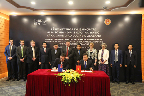 Hà Nội sẽ hợp tác, giao lưu với các trường học hàng đầu New Zealand ảnh 1