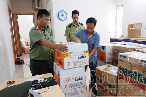 Toàn bộ số hàng hóa không rõ nguồn gốc xuất xứ đã bị lực lượng chức năng niêm phong, xử lý theo quy định