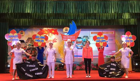 Sôi nổi hội thi Điều dưỡng viên Công an nhân dân giỏi - thanh lịch ảnh 2 Sôi nổi hội thi Điều dưỡng viên Công an nhân dân giỏi - thanh lịch ảnh 2