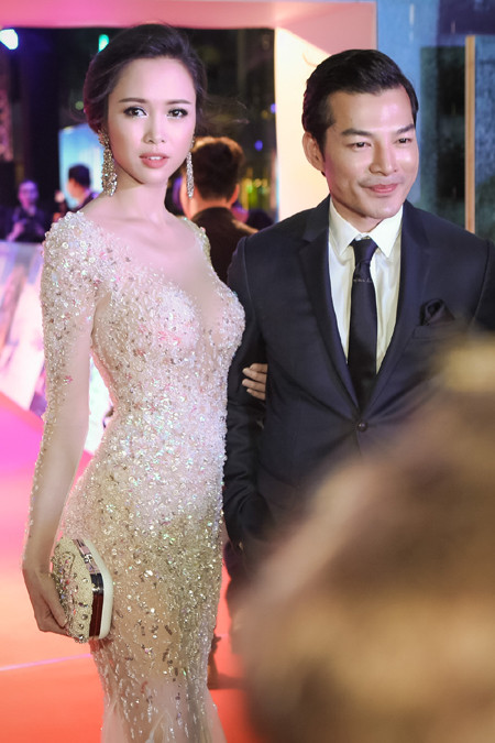 Vũ Ngọc Anh đẹp tựa nữ thần sánh đôi Trần Bảo Sơn công chiếu phim “Quyên” ảnh 2