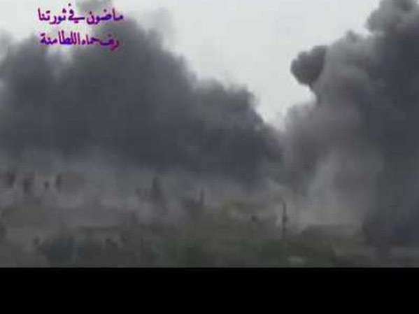 Không quân Nga dội bom phá tan một kho lớn chứa chất nổ của HTS ở Idlib ảnh 1 Không quân Nga dội bom phá tan một kho lớn chứa chất nổ của HTS ở Idlib ảnh 1