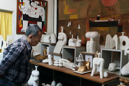 Nhà điêu khắc Lê Công Thành: Cuộc đời nghệ thuật của "vị thần cai quản phái đẹp" ảnh 2