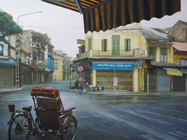 "Ám ảnh" tranh phố của Phạm Bình Chương ảnh 1