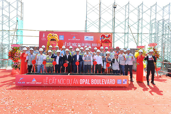 Chính thức cất nóc khu căn hộ cao cấp tại khu Đông TP.HCM do Đất Xanh phát triển ảnh 1