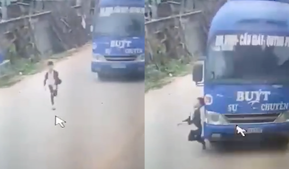 Clip: Cậu bé đột ngột băng qua đường bị ô tô tông, may mắn thoát nạn ảnh 1